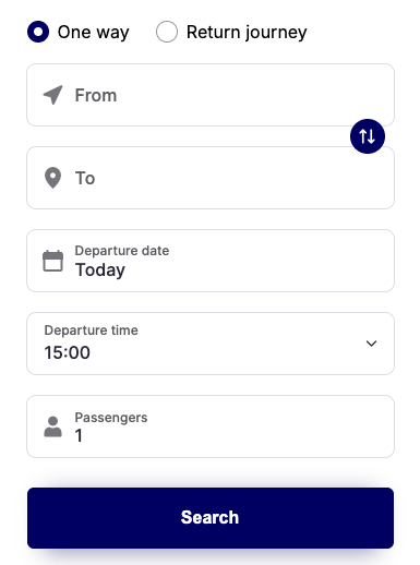 UI for the Search SDK